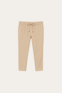 Leichte & Stilvolle Leinenhose mit schmalem Schnitt für Herren – Fabio Herbstedition