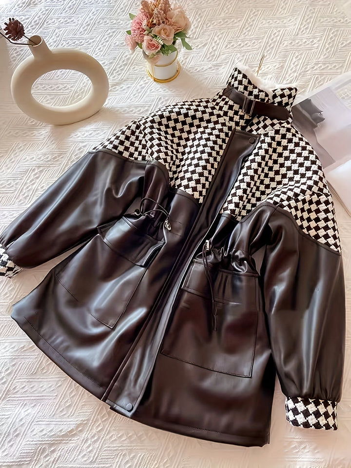 Damen Plüschjacke für Herbst & Winter – Maribel