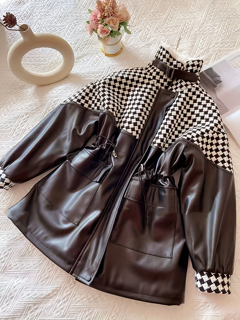 Damen Plüschjacke für Herbst & Winter – Maribel