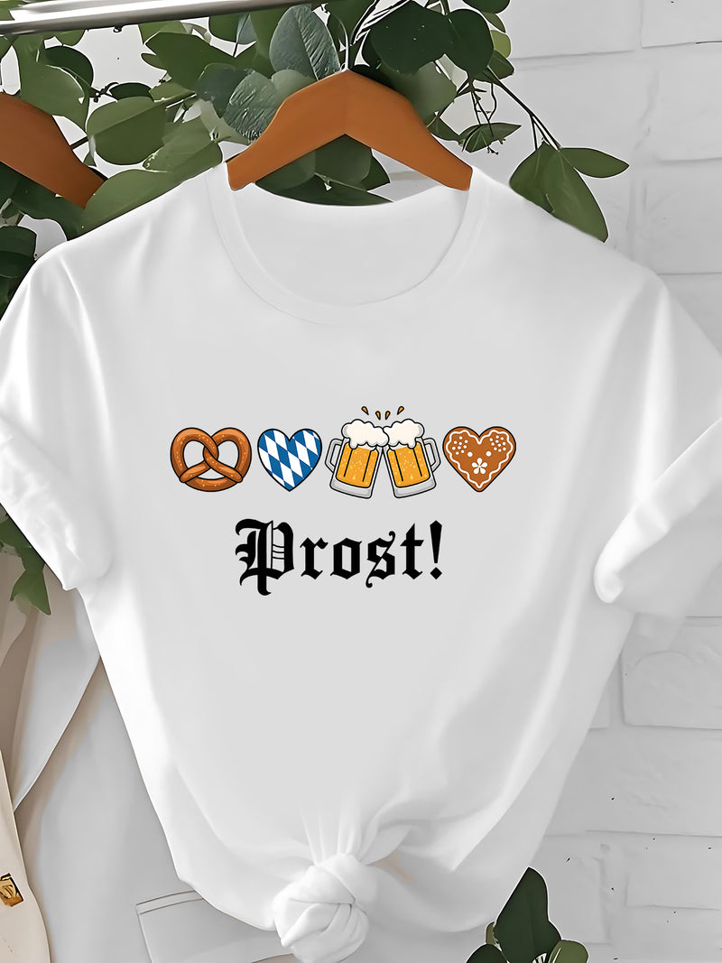 Damen Kurzarm T-Shirt – Anneliese Oktoberfest 2025