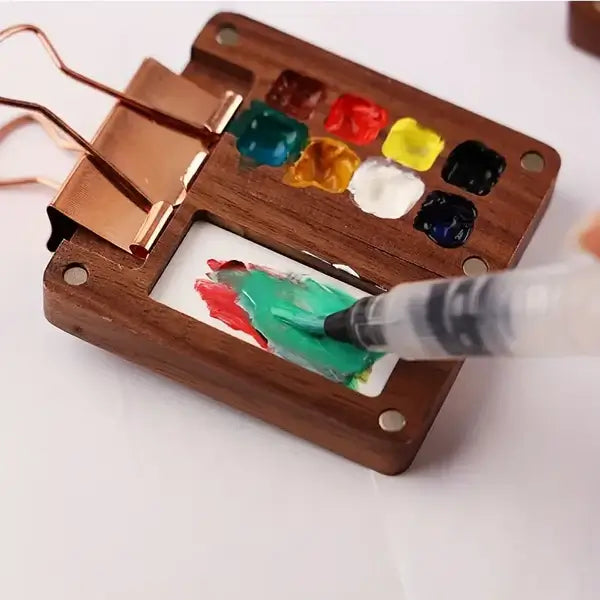 Mobiles Aquarell-Malkasten-Set mit 24 Farben – Jetzt mit 1 kaufen, 1 gratis!