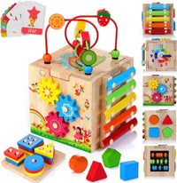 8-in-1 Montessori Spielwürfel – Cubbi