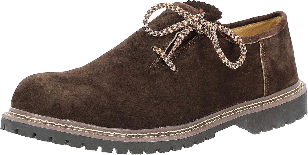 Trachtenschuhe Florian aus Wildleder – AlpenSchritt Oktoberfest 2025
