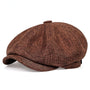 Herbstliche Retro-Herrenkappe – Alfie