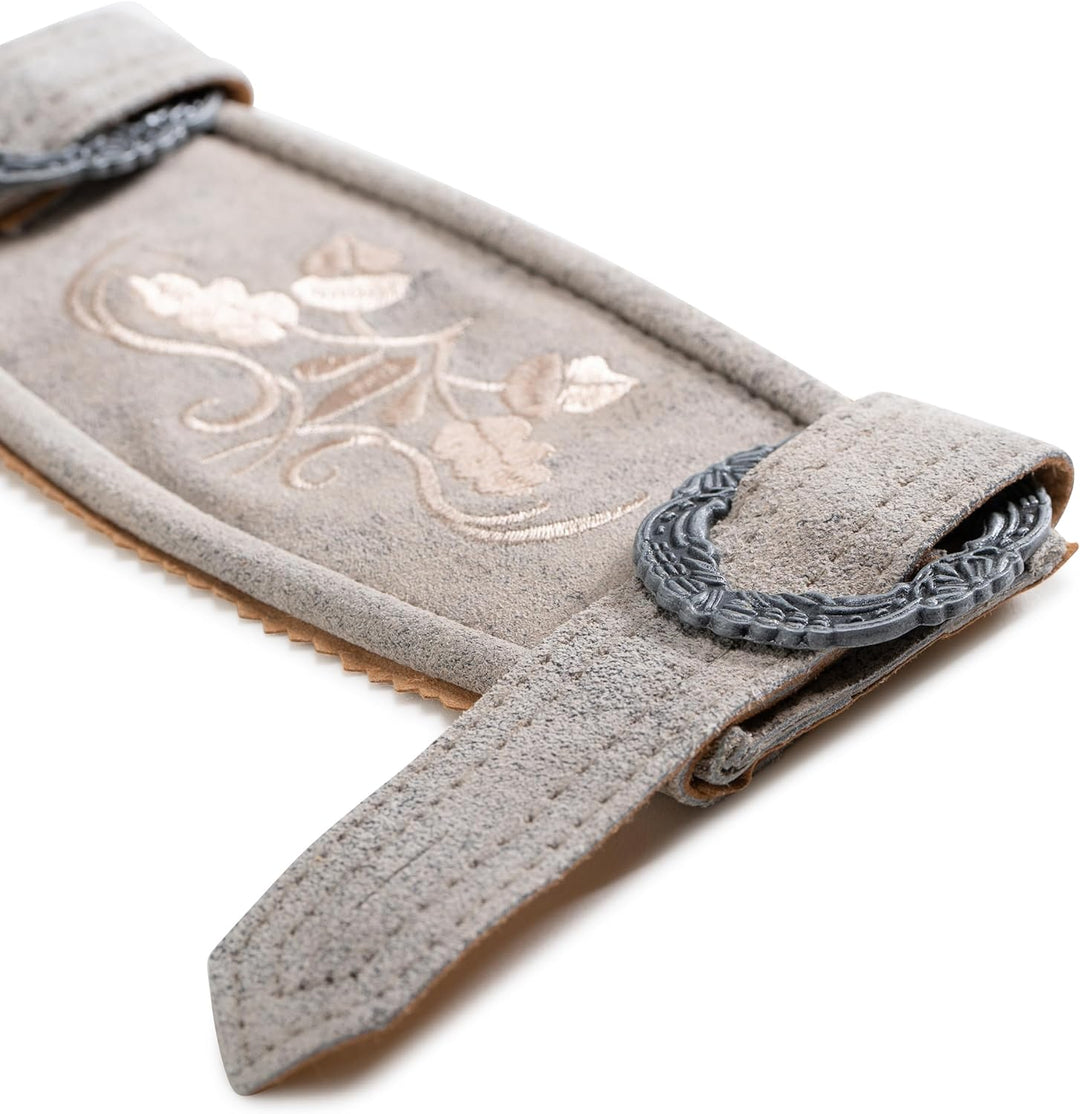 Trachten-Hosenträger aus Leder im H-Form – AlpenKlassik Oktoberfest 2025