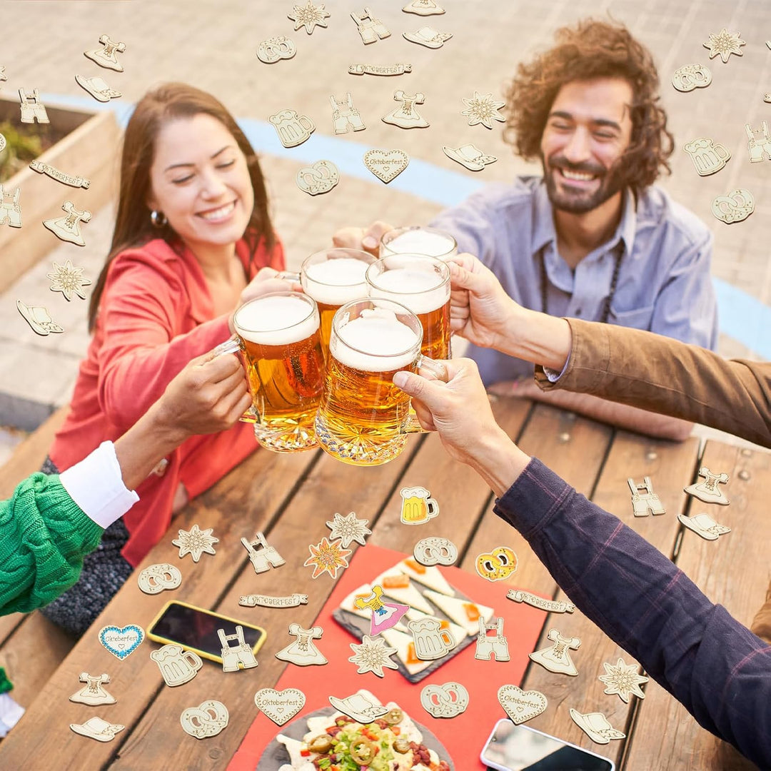 Holzkonfetti im 100er-Pack – WiesnZauber Oktoberfest 2025