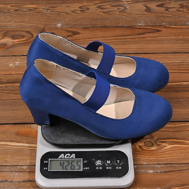 Samt Pumps mit Elastikriemen – Amelie Oktoberfest 2025