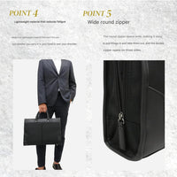 Professionelle 2-Wege-Business-Laptoptasche mit organisierter Aufbewahrung