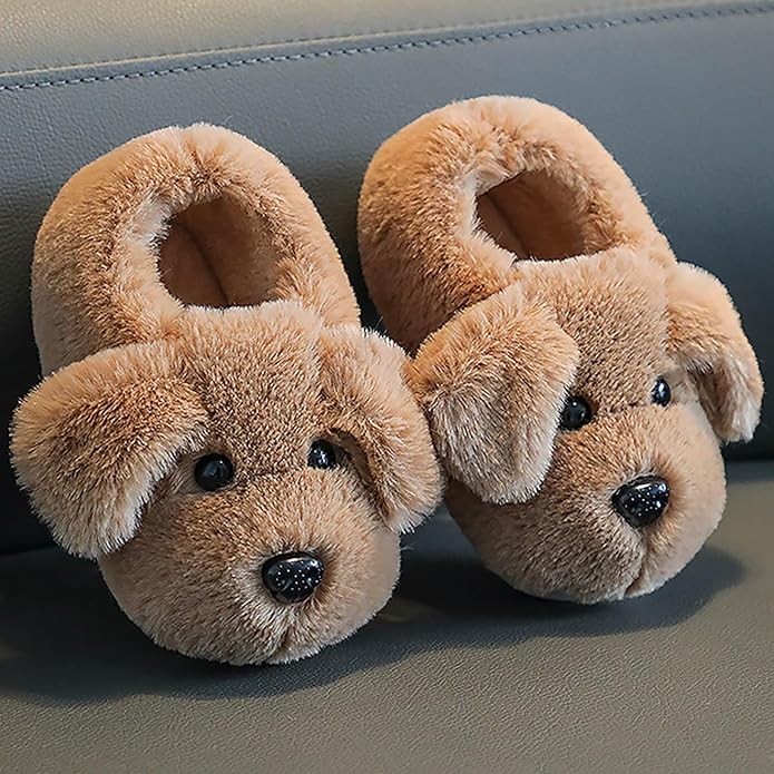Kinder Hausschuhe mit Puppy-Design – PuppyPaws