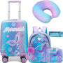 Kinder-Kabinengepäck-Set aus Hartschale mit Spinner-Rollen – Game Day