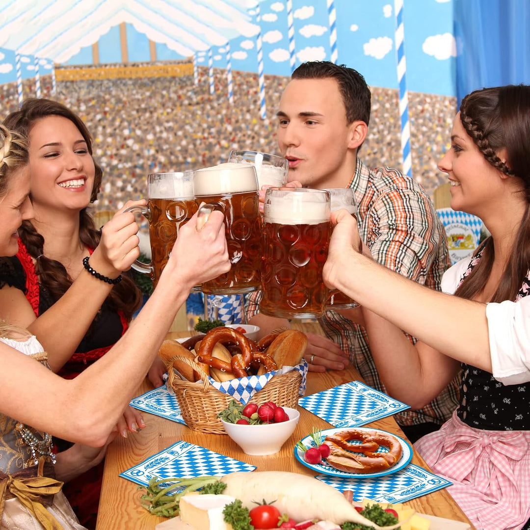 Tischdeko-Set (80-teilig) – WiesnTafel Oktoberfest 2025