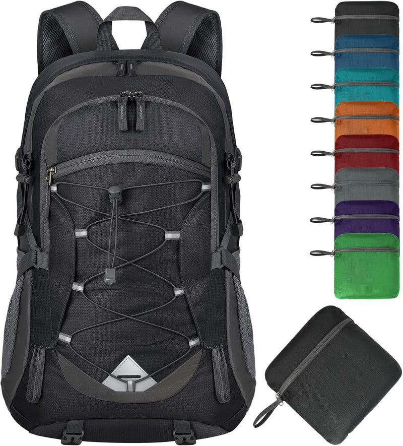 40L Wasserdichter Wander- und Campingrucksack – Leicht & Faltbar – 2 zum Preis von 1