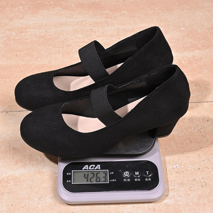 Samt Pumps mit Elastikriemen – Amelie Oktoberfest 2025