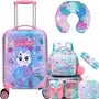 Kinder-Kabinengepäck-Set aus Hartschale mit Spinner-Rollen – Game Day