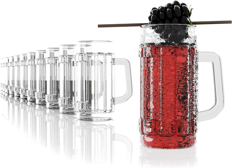 Schnapsglas mit Henkel (12er-Set, 40 ml) – ProstMini Oktoberfest 2025