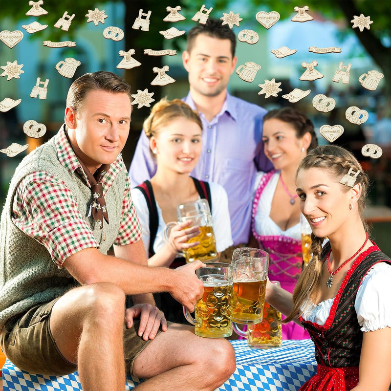 Holzkonfetti im 100er-Pack – WiesnZauber Oktoberfest 2025