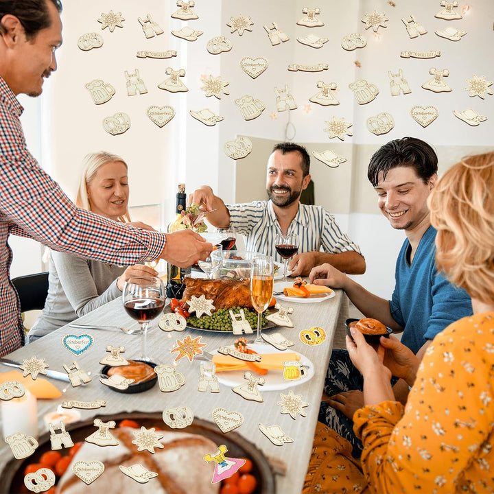 Holzkonfetti im 100er-Pack – WiesnZauber Oktoberfest 2025