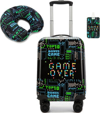Kinder-Kabinengepäck-Set aus Hartschale mit Spinner-Rollen – Game Day