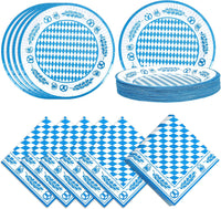 Tischdeko-Set (80-teilig) – WiesnTafel Oktoberfest 2025