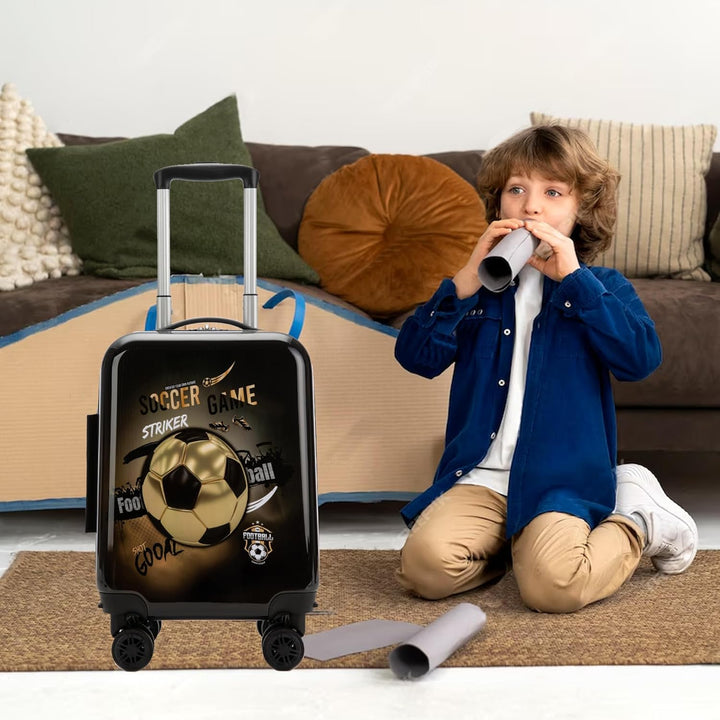 Kinder-Kabinengepäck-Set aus Hartschale mit Spinner-Rollen – Game Day