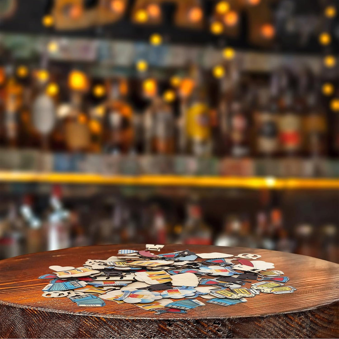 Holzdeko Oktoberfest (100er-Set) – WiesnKonfetti Oktoberfest 2025