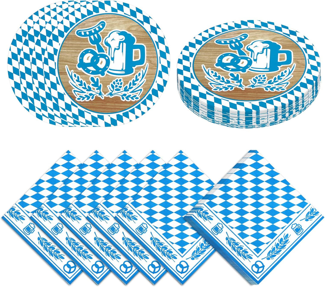 Tischdeko-Set (80-teilig) – WiesnTafel Oktoberfest 2025