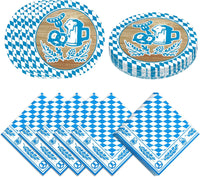 Tischdeko-Set (80-teilig) – WiesnTafel Oktoberfest 2025
