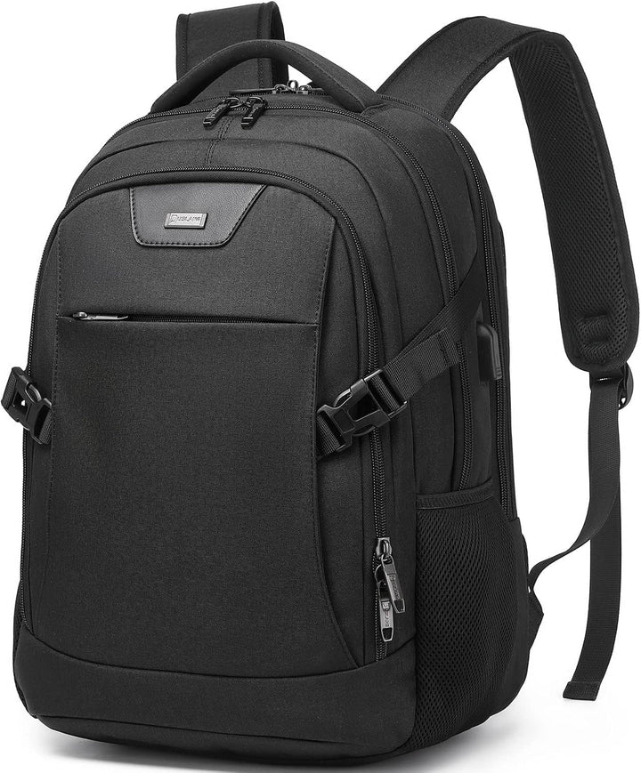 Wasserdichter Reise-Laptoprucksack mit USB-Anschluss und organisierter Aufbewahrung