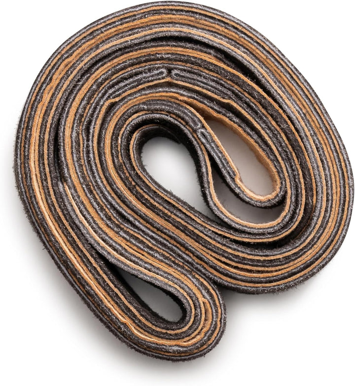 Trachten-Hosenträger aus Leder in Dunkelbraun – AlpenKraft Oktoberfest 2025