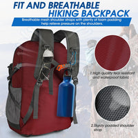 40L Wasserdichter Wander- und Campingrucksack – Leicht & Faltbar – 2 zum Preis von 1