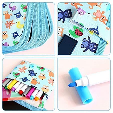 Wiederverwendbares Lern- & Zeichenbuch für Kinder – inkl. 12 Stifte