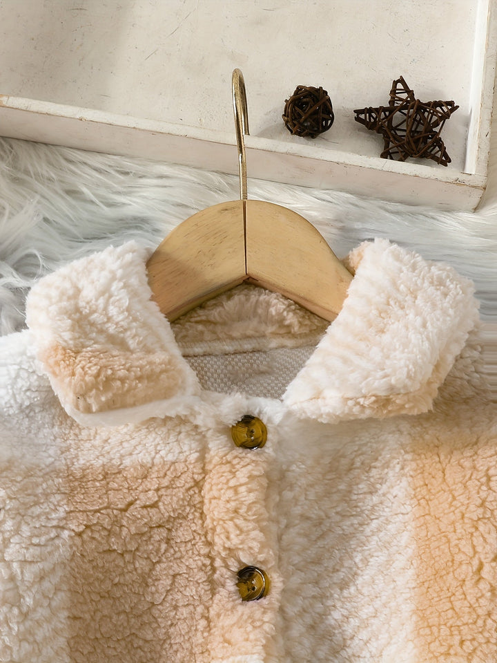 Weiche, karierte Fleecejacke Rowie für Kinder – perfekt für winterliche Tage