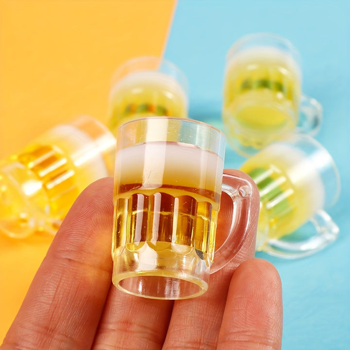 30 Stück Mini-Biergläser aus Harz – MiniBierSet Oktoberfest 2025