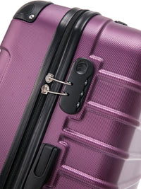 2-teilige Hartschalen-Kofferset – Bordeaux