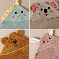 Zachte & Absorberende Baby Badcape met Capuchon