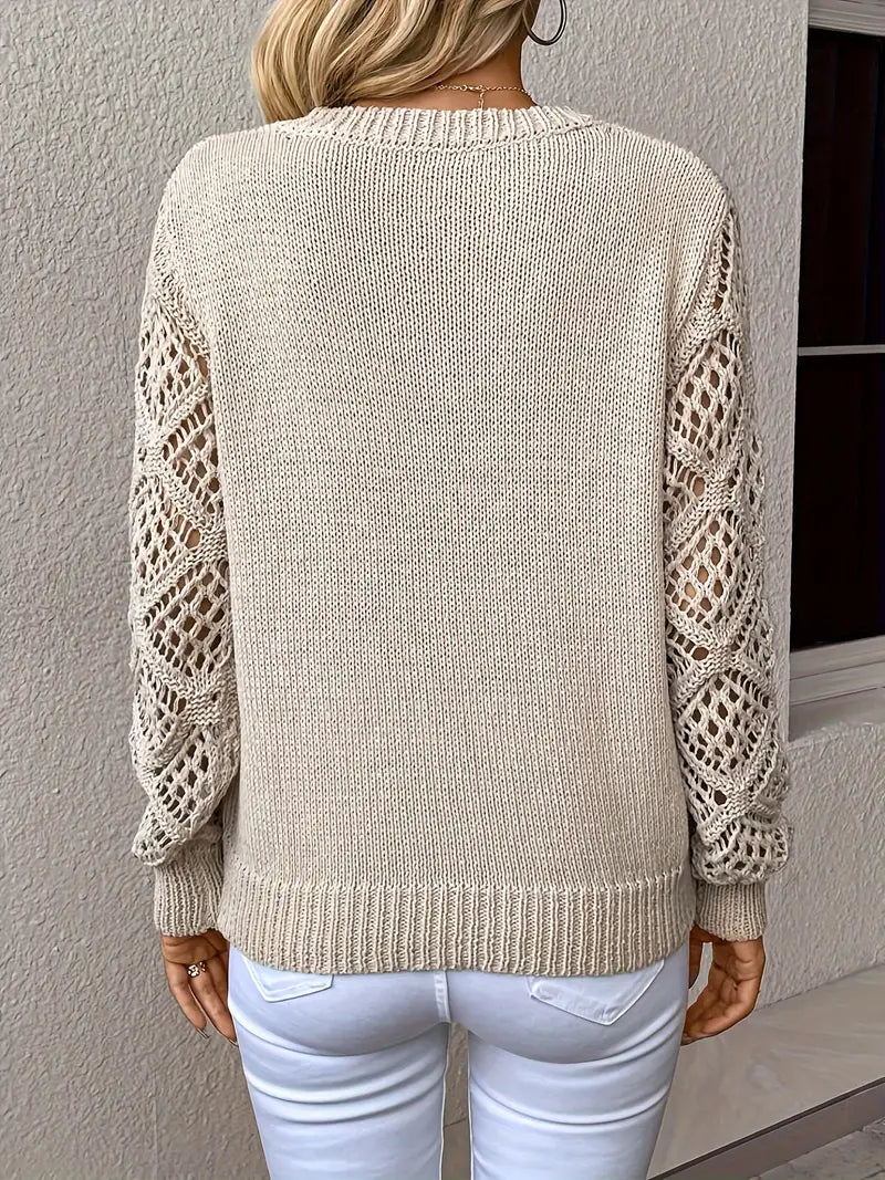 Moderne Damen Strickpullover für Herbst & Winter – Celina