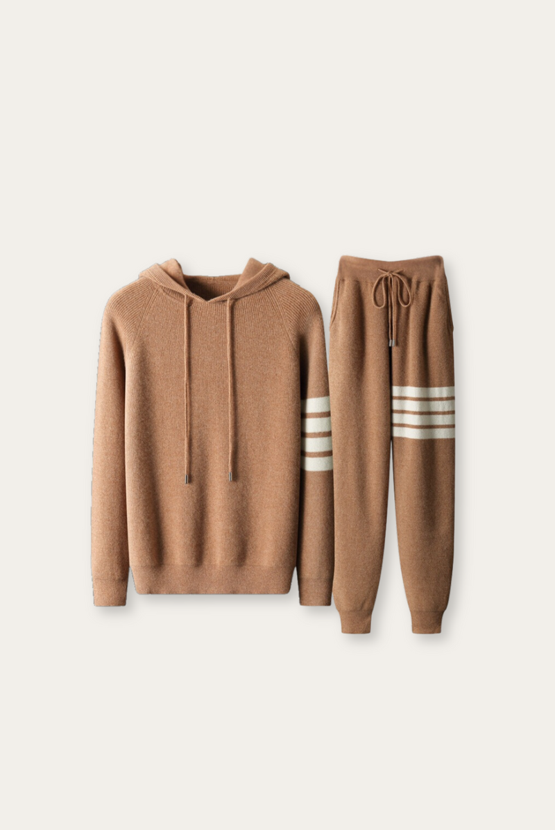 Herren Merinowolle Jogginganzug – Lorenzo Herbstedition