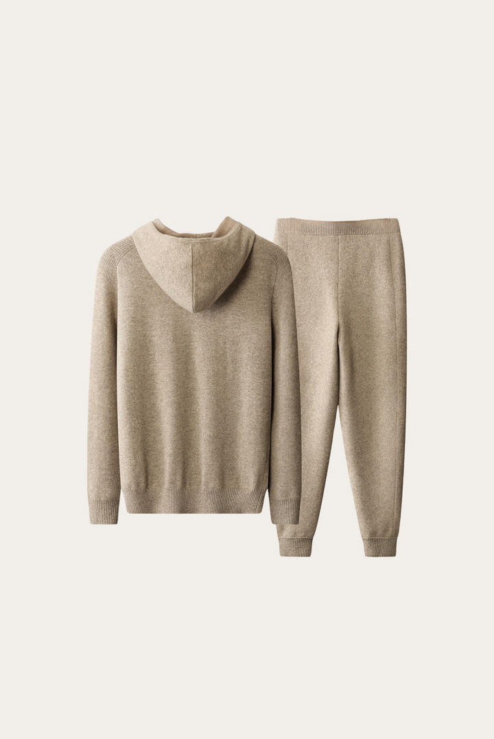 Kaschmir Merinowolle Jogging-Set – Herbstzauber Eliano