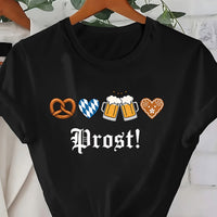Damen Kurzarm T-Shirt – Anneliese Oktoberfest 2025