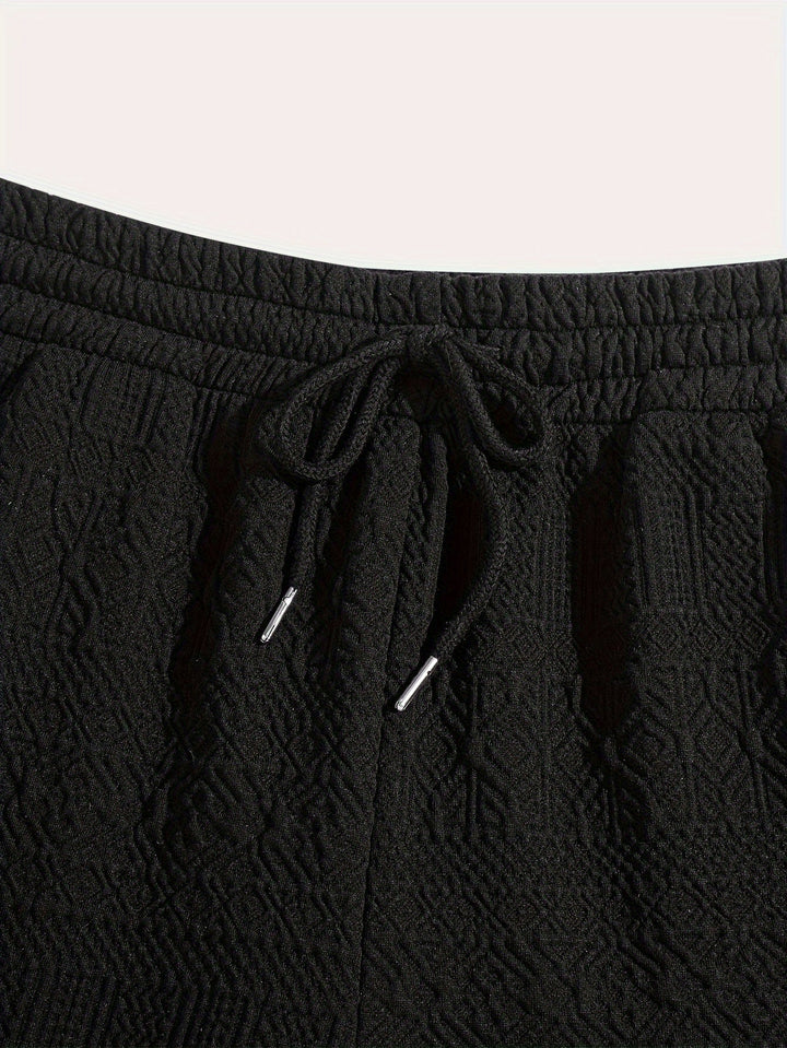 Sommer Shorts Herren Basic Look mit Kordelzug Komfort - Finn