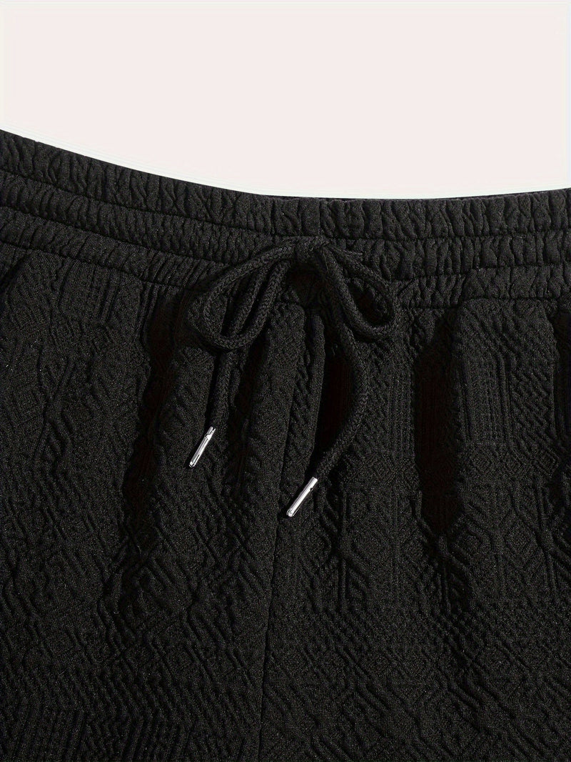 Sommer Shorts Herren Basic Look mit Kordelzug Komfort - Finn