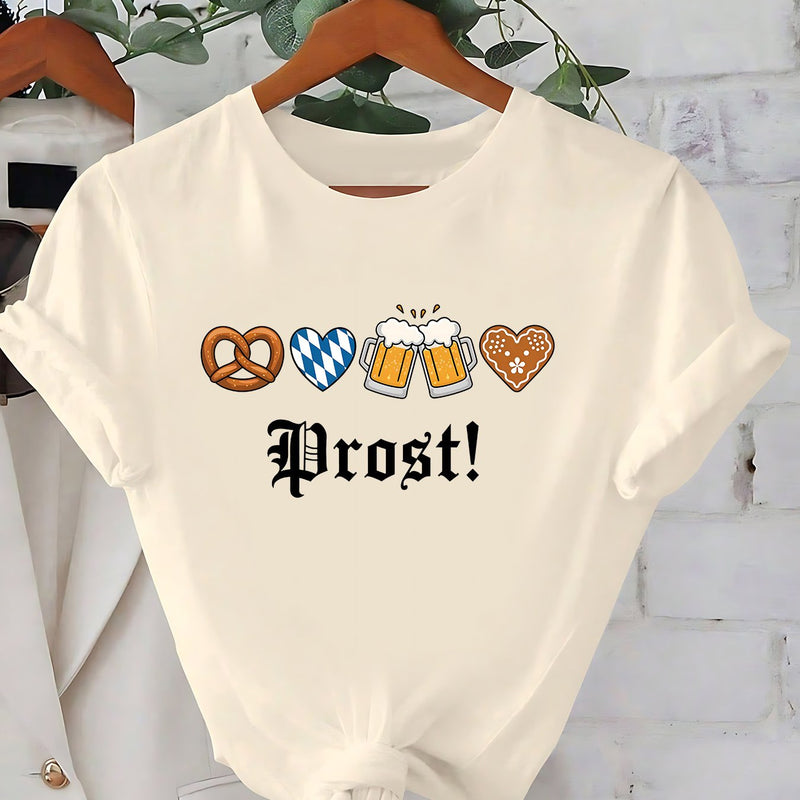 Damen Kurzarm T-Shirt – Anneliese Oktoberfest 2025