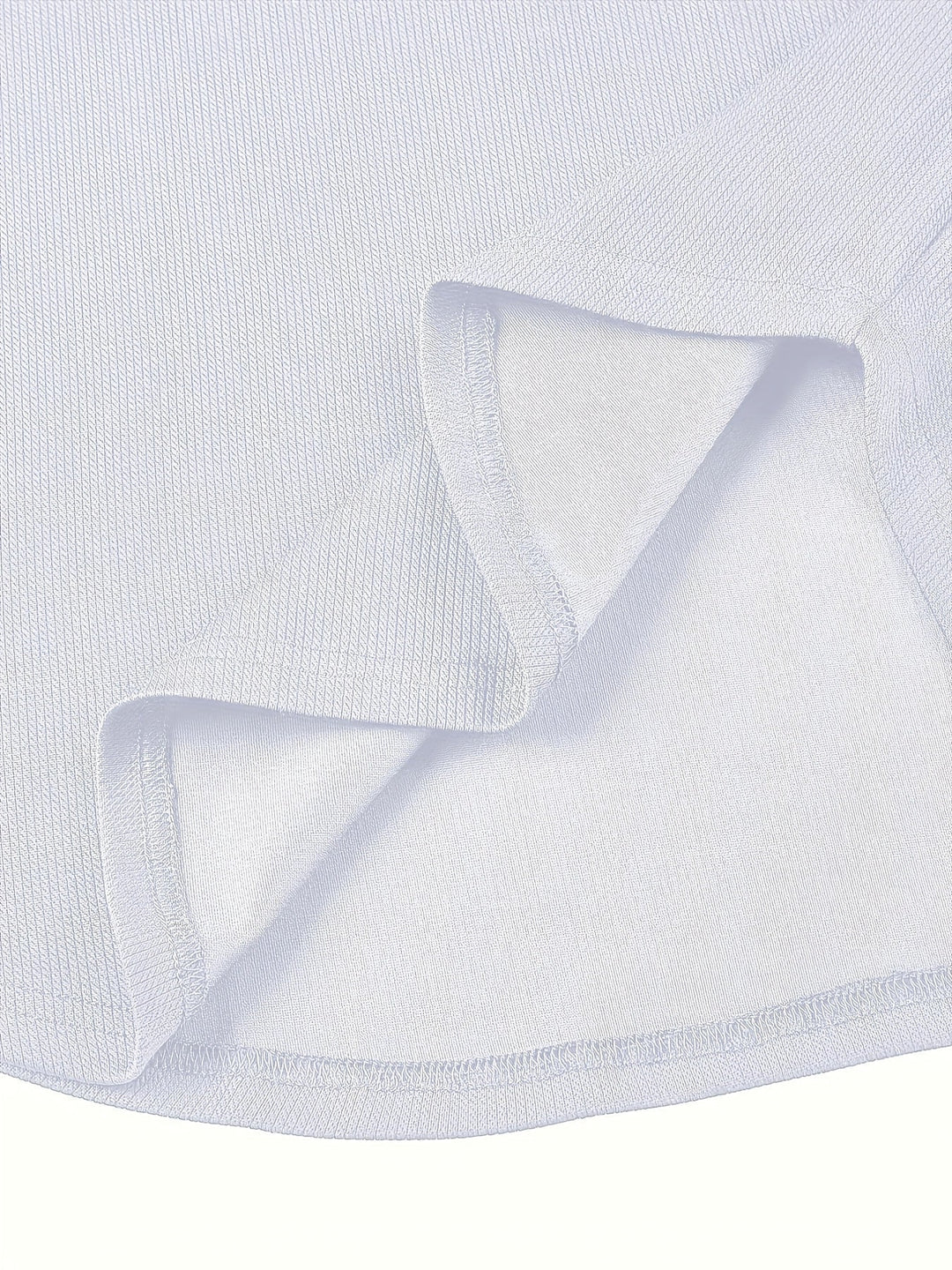 Herren T-Shirt mit tiefem V-Ausschnitt und Struktur – Rafael