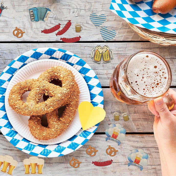 Holzdeko Oktoberfest (100er-Set) – WiesnKonfetti Oktoberfest 2025