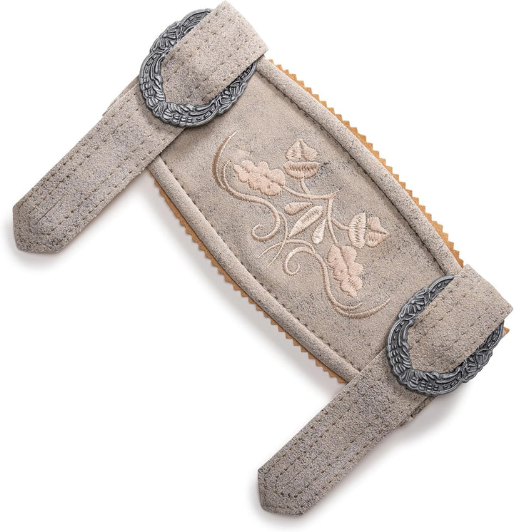 Trachten-Hosenträger aus Leder im H-Form – AlpenKlassik Oktoberfest 2025