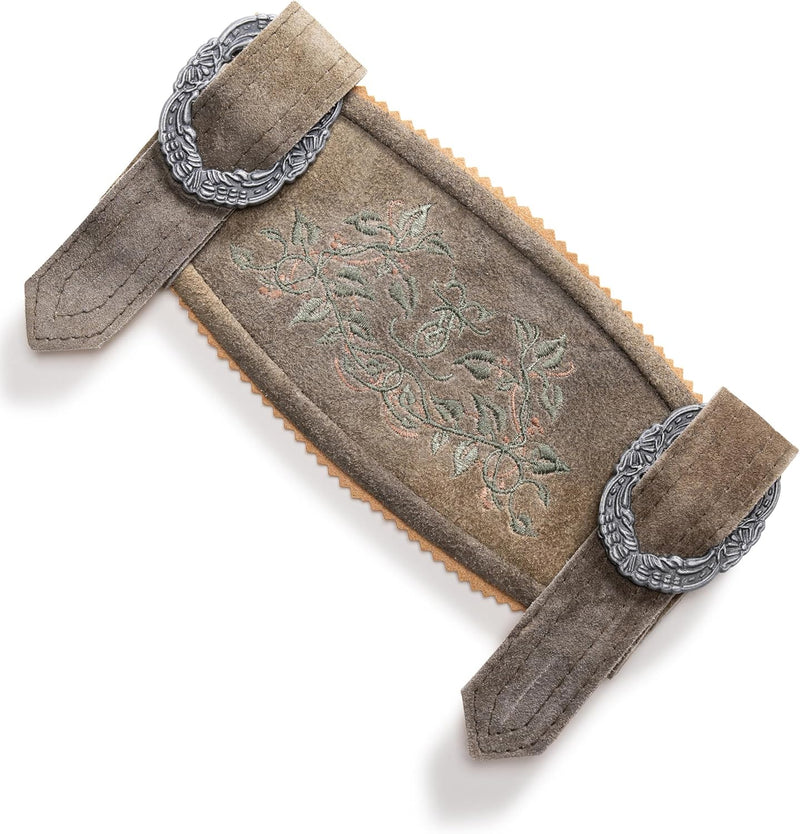 Trachten-Hosenträger aus Leder im H-Form – AlpenKlassik Oktoberfest 2025