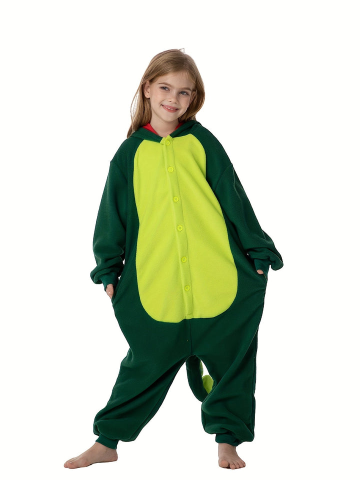 Winter-Drachenkostüm Kind – Frosty Flamzy