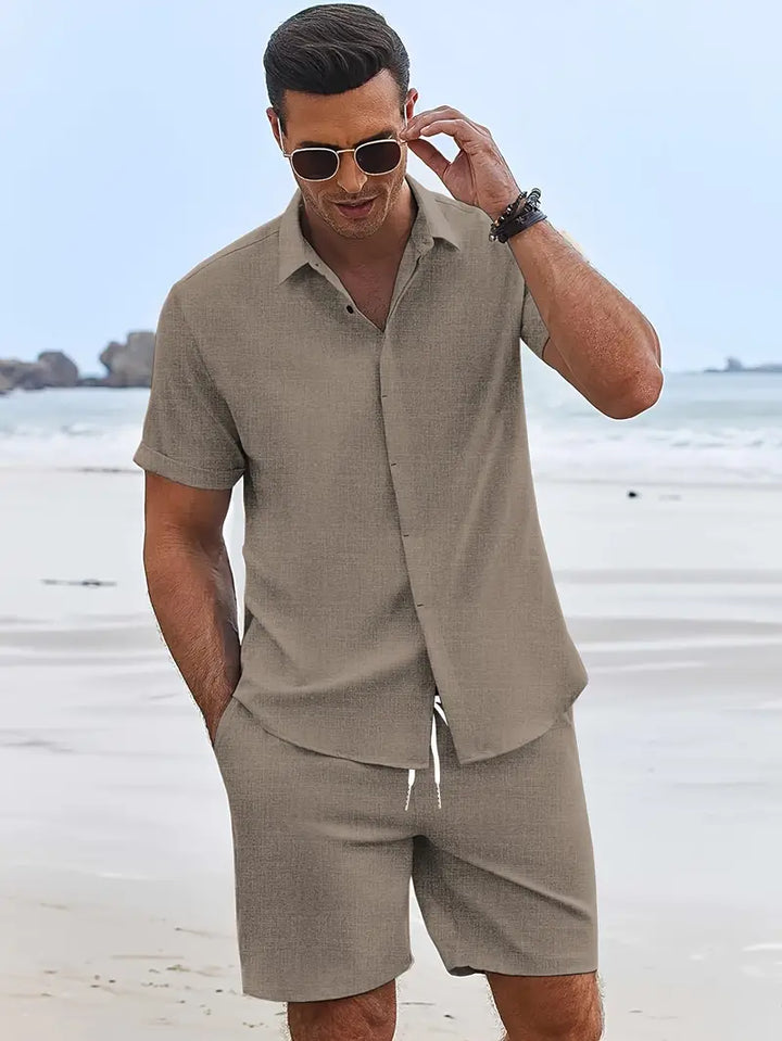 Modische Khaki Herren Sommerset – Dario