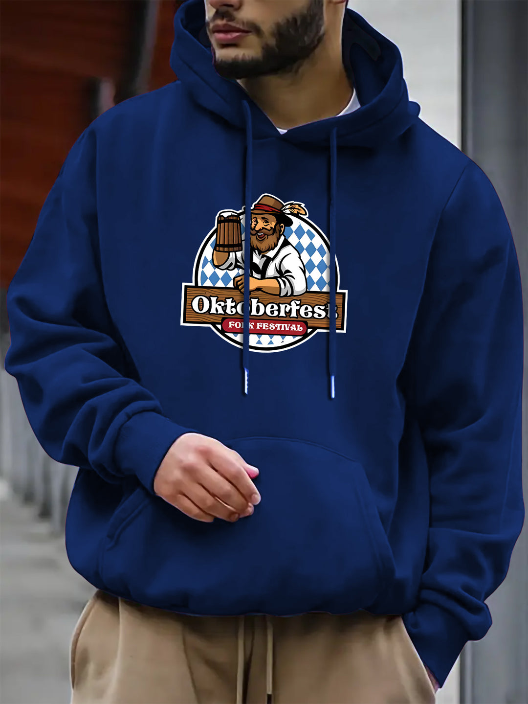 Bequemer Herren Hoodie – Thomas Oktoberfest 2025