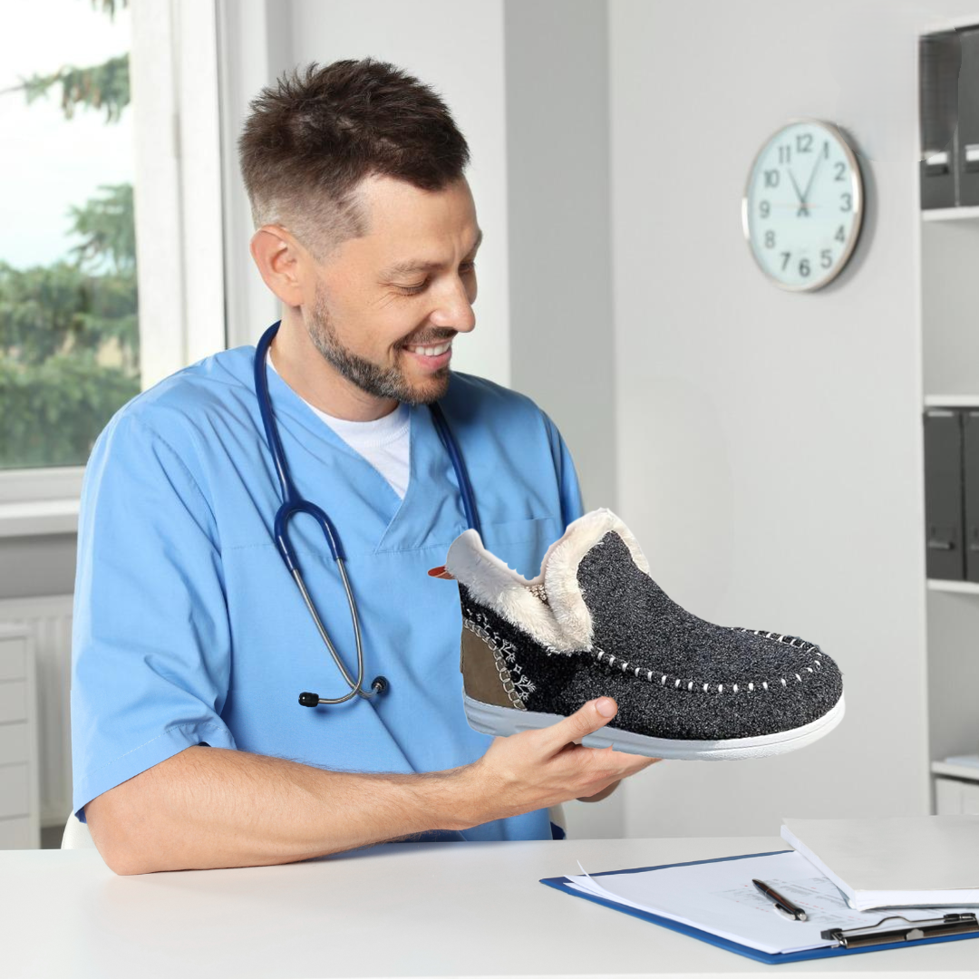 Damen Winter-Komfortschuhe mit warmem Plüschfutter – Valeria